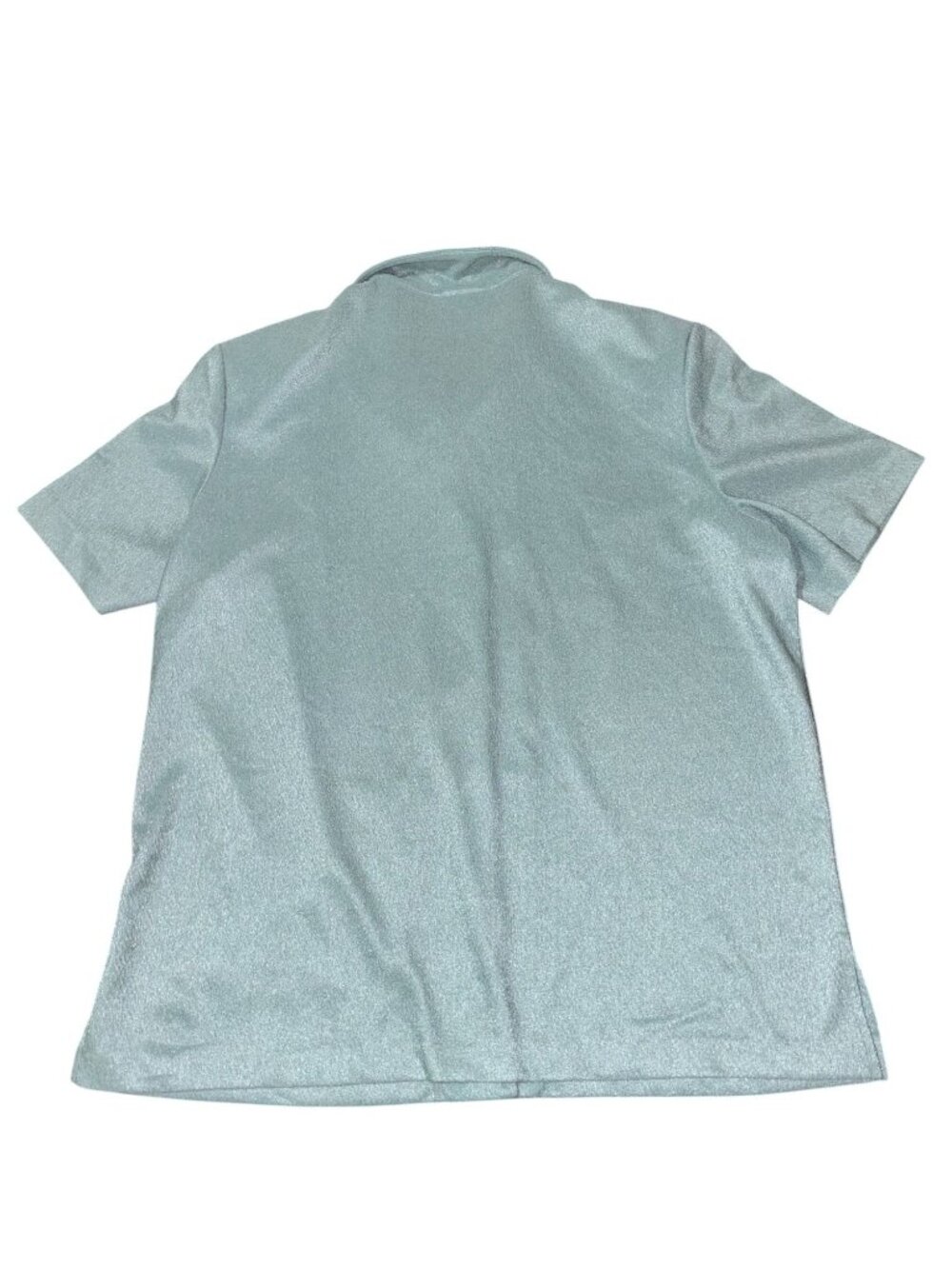 Southern Lady Large  Dress with Over Blouse Teal Floral - Picture 9 of 9